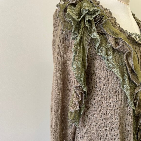 Olive Boho Tunic - Picture 3 of 9